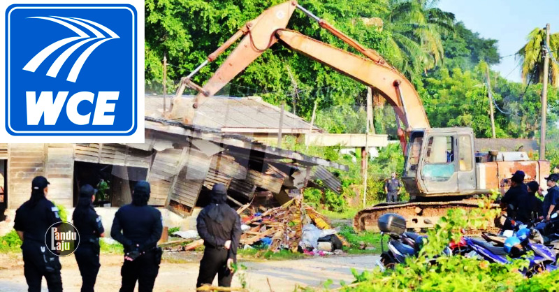 Operasi roboh kediaman Kampung Jawan berjalan lancar