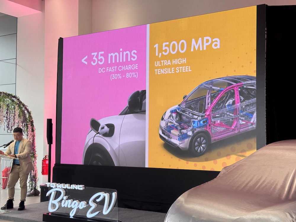 Pelancaran TQ Wuling Bingo EV di Glenmarie, Shah Alam