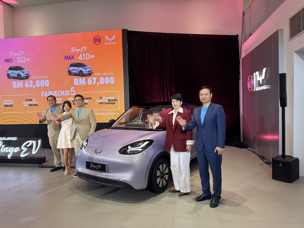 Pelancaran TQ Wuling Bingo EV di Glenmarie, Shah Alam