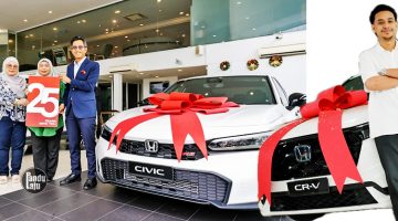 Pemenang kedua kempen 25th Anniversary Honda Malaysia 'Because of You'