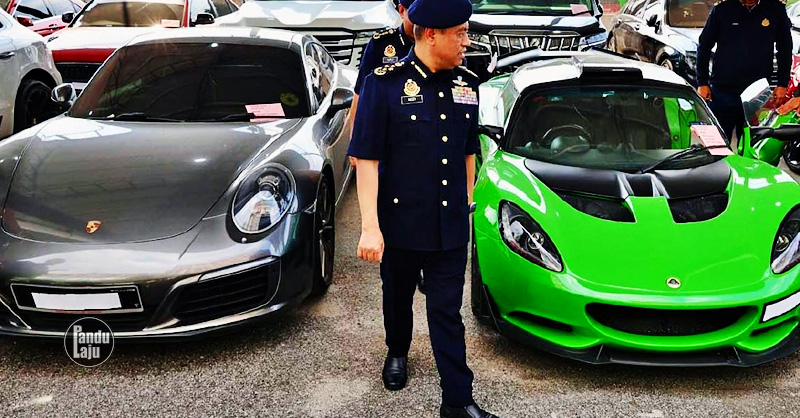 2,700 pemilik kereta mewah di Malaysia tiada cukai jalan sah