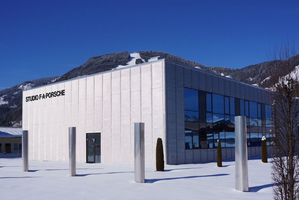 Bangunan Studio F A Porsche di Zell am See