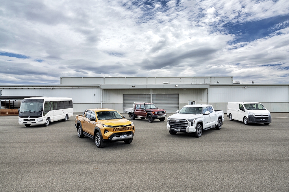 Barisan model Toyota