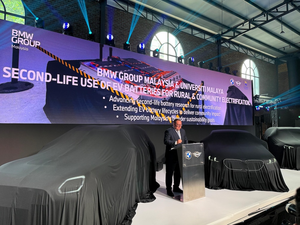 BMW Group, dan Universiti Malaysia (UM), bekerjasama untuk aplikasi bateri hayat kedua.