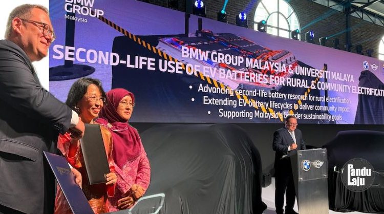 BMW, UM Meterai MoU untuk Pembangunan Aplikasi Bateri EV Terpakai