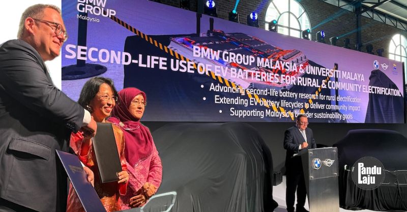 BMW Group, dan Universiti Malaysia (UM), bekerjasama untuk aplikasi bateri hayat kedua.