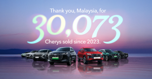 Chery Malaysia lepasi angka 30,000 unit jualan di Malaysia