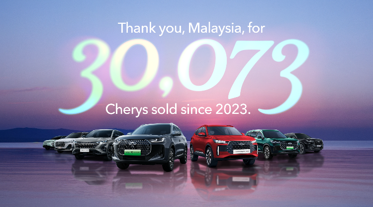 Chery Malaysia Lepasi 30,000 Unit Jualan, Pacu Pertumbuhan dan Elektrifikasi Pasaran