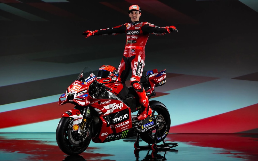Ducati dedah liveri jentera Desmosedici GP sempena MotoGP 2026 | Marc Marquez