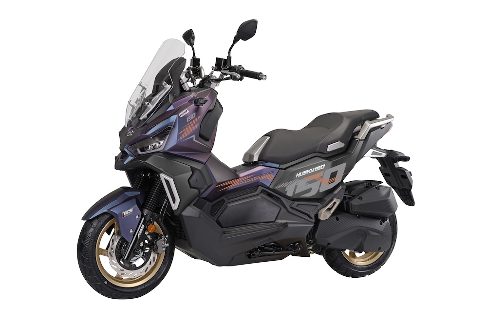 SYM Husky 150 SE 2026 | Indigo Blue