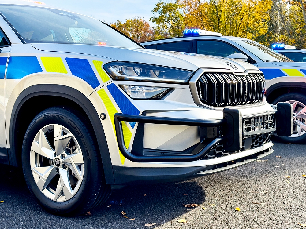Škoda Kodiaq versi polis di Republik Czech