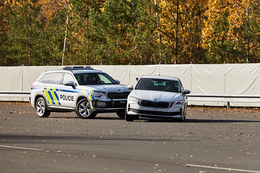 Škoda Kodiaq versi polis di Republik Czech