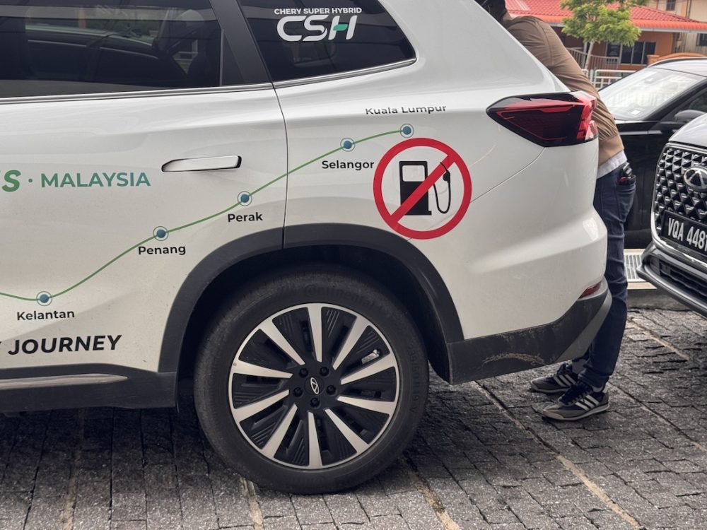 Cabaran pandu uji Chery Tiggo PHEV sejauh 1,200km