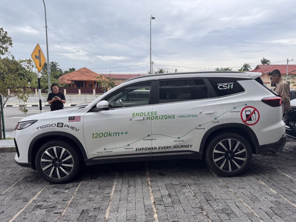 Cabaran pandu uji Chery Tiggo PHEV sejauh 1,200km