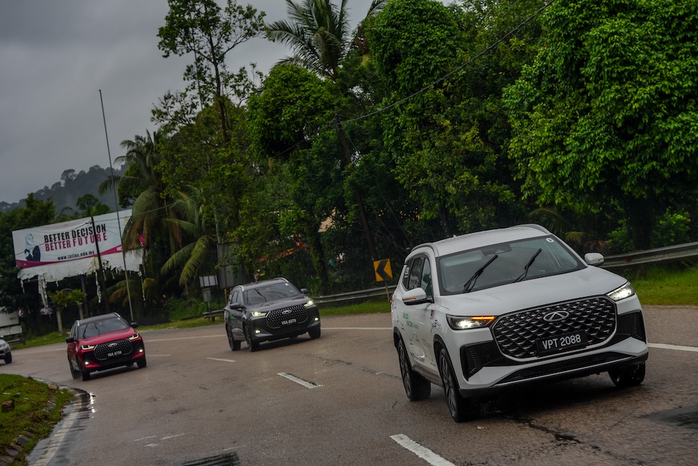 Cabaran pandu uji Chery Tiggo PHEV sejauh 1,200km