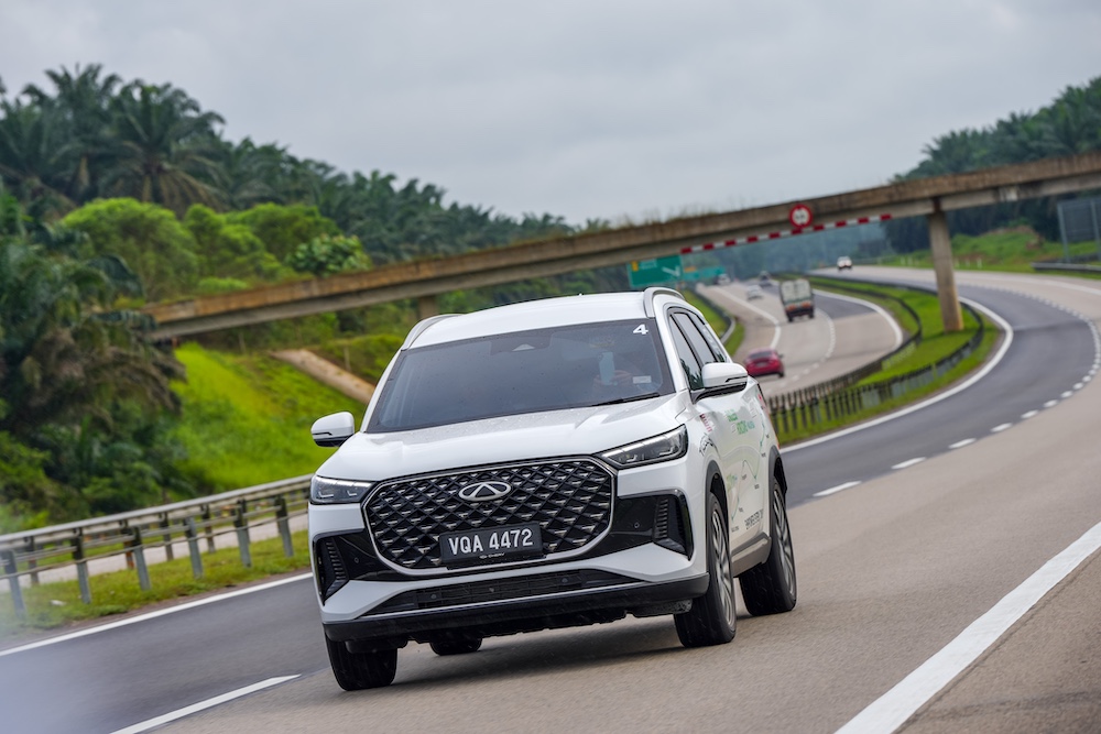 Cabaran pandu uji Chery Tiggo PHEV sejauh 1,200km