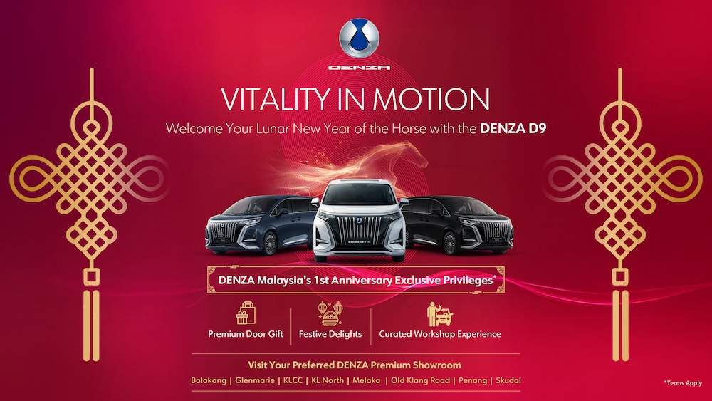 Rumah Terbuka Tahun Baru Cina (CNY) Denza Malaysia