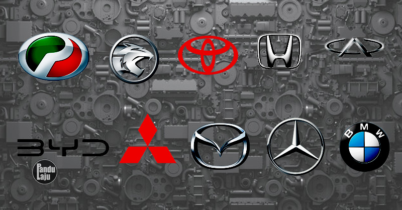 Jenama automotif paling laris di Malaysia sepanjang 2025