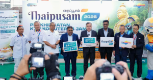 KTM Komuter operasi 24 jam empat hari percuma sempena Thaipusam