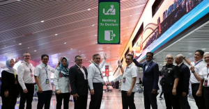KLIA T1 perkenal laluan merah dan hijau untuk pelancong asing