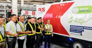 Pos Malaysia lancar kenderaan autonomi (AV)
