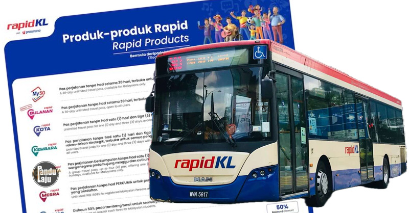 Rapid KL kemas kini produk baharu 2026