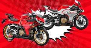QJMotor SRK450RR dan QJMotor SRK250RD