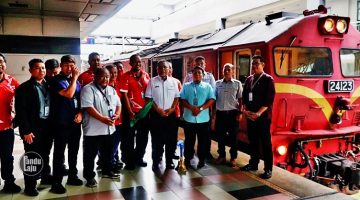 KTMB rasmi melepaskan tren terakhir perkhidmatan Ekspres Selatan pada 31 Disember 2025 di Stesen Keretapi JB Sentral.