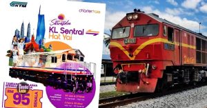 Tren MySawasdee buka tempahan RM95 sehala