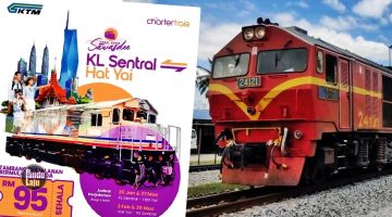 Tren MySawasdee buka tempahan RM95 sehala