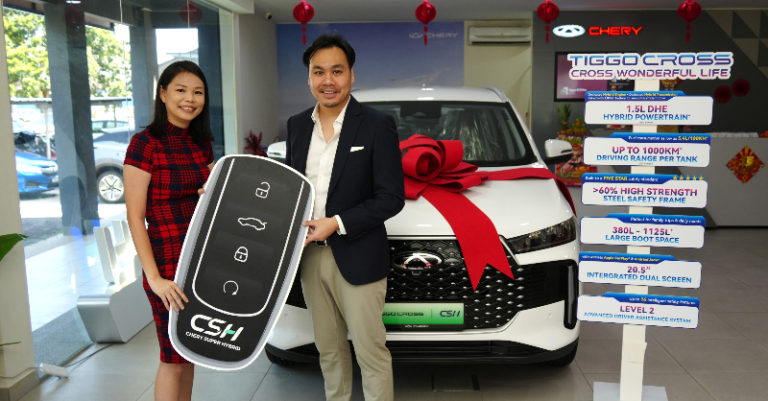 Chery Serah Tiggo Cross HEV kepada Pemenang Cabutan Bertuah!