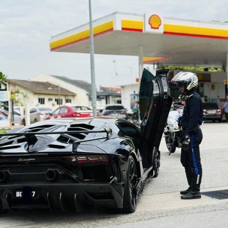 JPJ Selangor sita Lamborghini Aventador