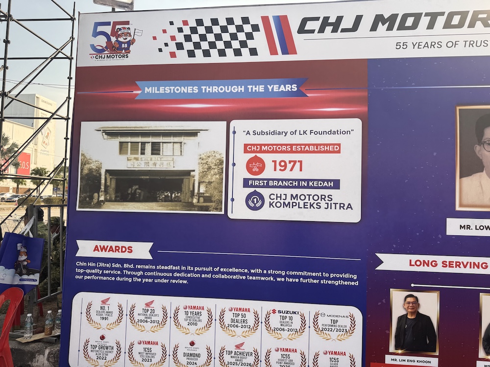 CHJ Motors lancar kempen 'Satu Motor Satu Rumah Impian' sempena ulang tahun ke-55.