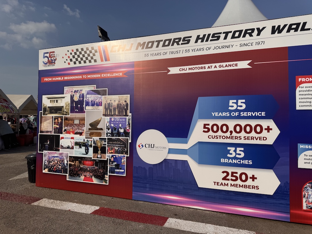 CHJ Motors lancar kempen 'Satu Motor Satu Rumah Impian' sempena ulang tahun ke-55.