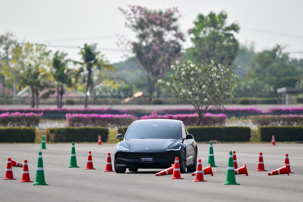 Pandu uji tayar Bridgestone, Thailand