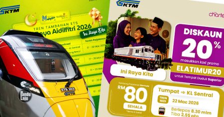 KTMB Tambah 26 Tren Khas Raya 2026, Lebih 8,000 Tempat Duduk Sehari KTMB tambah tren untuk balik raya Aidilfitri 2026
