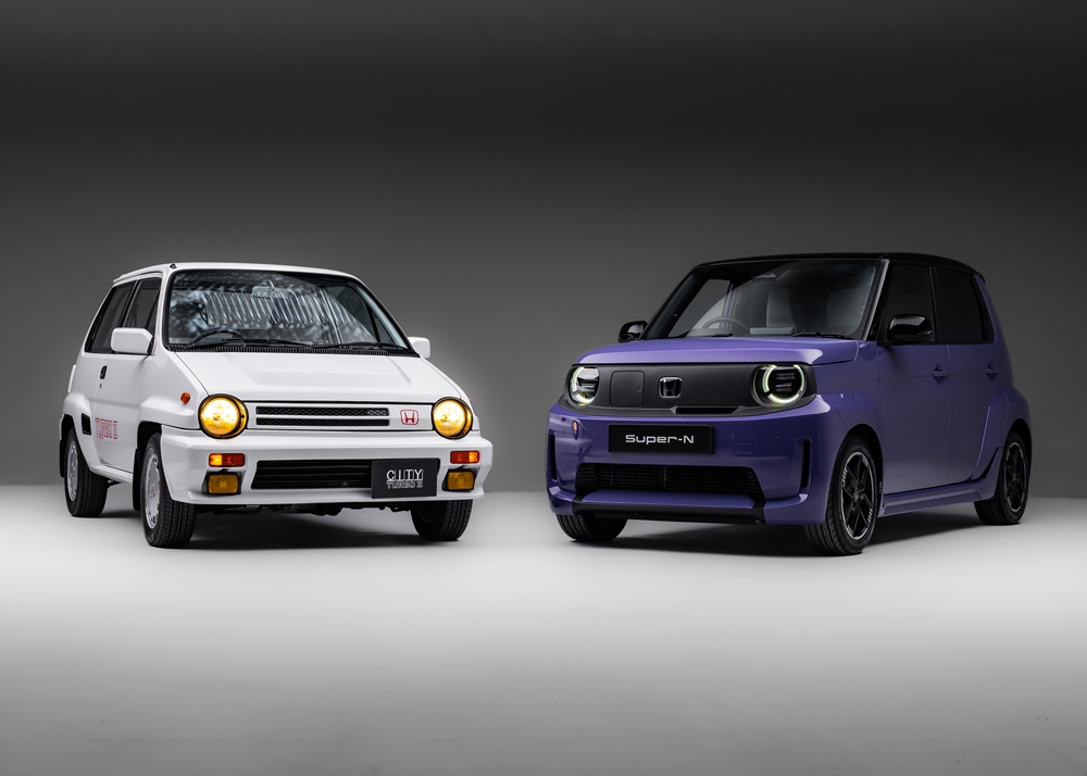 Honda City Turbo II (kiri) dan Honda Super-N 2026