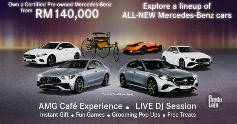 Hap Seng Star Sambut 140 Tahun Mercedes-Benz Dengan Acara Istimewa Hujung Minggu Ini