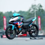 Tiga pasukan cub prix guna Voge FR150
