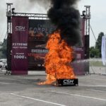 Ujian api ekstrem bateri Chery Tiggo 7 PHEV di Malaysia