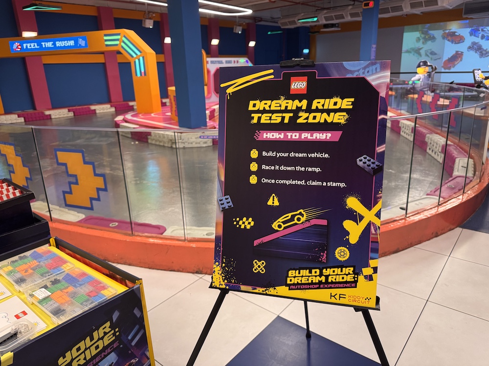 Build Your Dream Ride LEGO Autoshop Experience