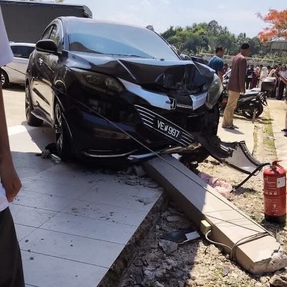 Guru terlanggar pelajar SMK Tanjung Mas