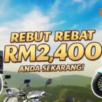 Mforce.Cas tawar rebat RM2,400 untuk motosikal elektrik