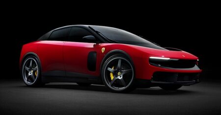 Ferrari Luce, 4 Motor Elektrik, 1,050 ps, Jarak 530 km, Laju Maksimum Lebih 310 km/j!