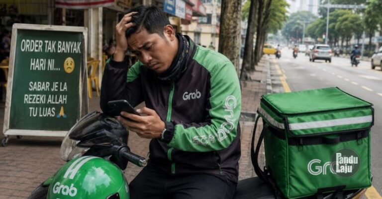 Rider Makanan Tertekan, Tempahan Merosot Sejak Awal Tahun