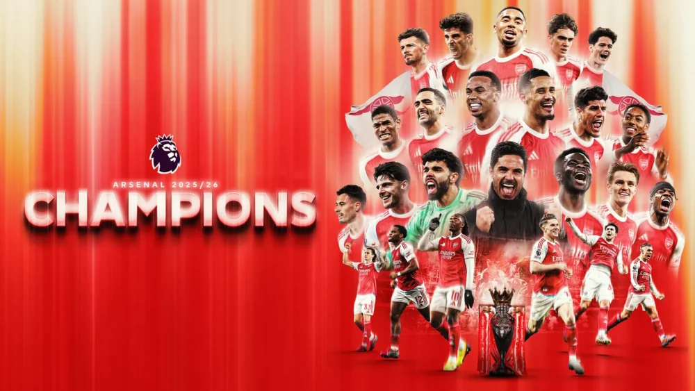 Arsenal sah juara EPL 2026
