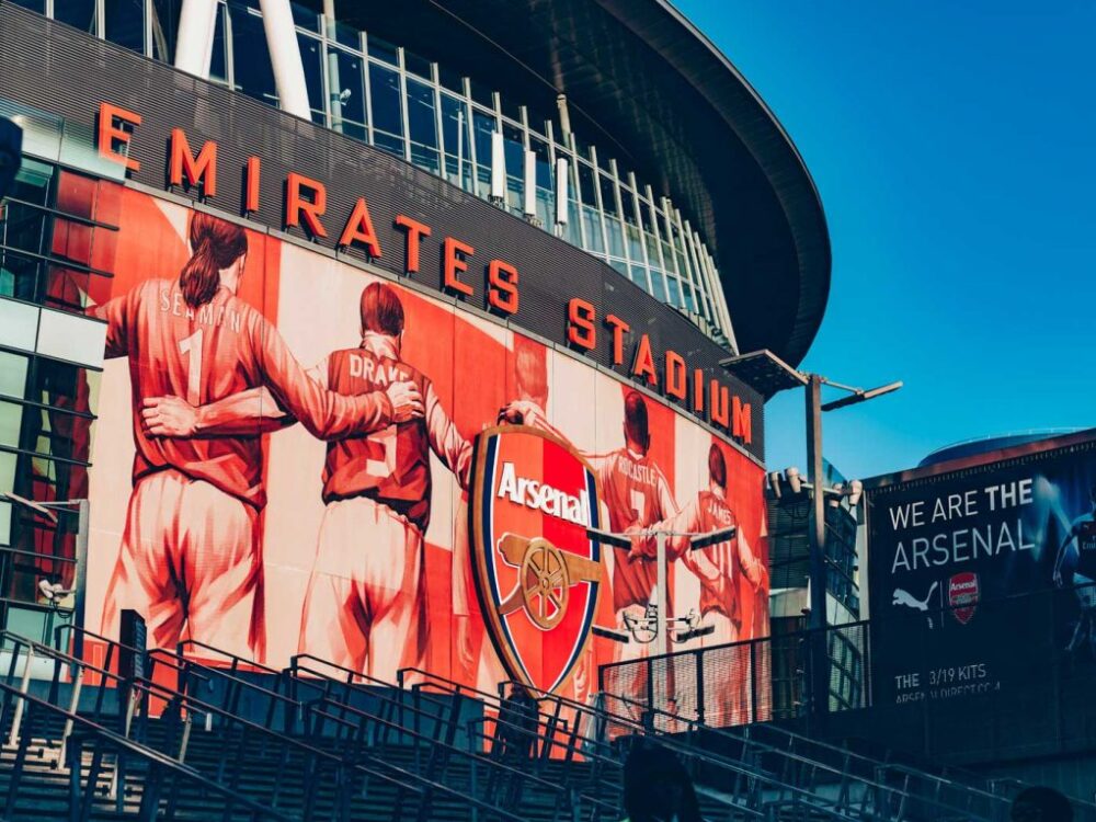 Stadium Emirates di London Utara