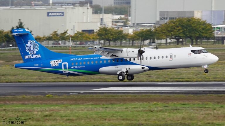 Malaysia Terima ATR 72-600 ‘Business Class’ Pertama Di Dunia Milik Berjaya Air