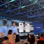 Demonstrasi ujian perlanggaran Chery Tiggo 9 dan Chery Tiggo 7 Pro di Wuhu, China.