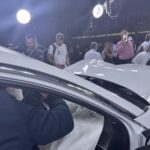 Demonstrasi ujian perlanggaran Chery Tiggo 9 dan Chery Tiggo 7 Pro di Wuhu, China.